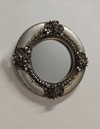 Silver Antique Mirrored Frame Silver Antique Mirrored Frame