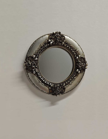 Silver Antique Mirrored Frame Silver Antique Mirrored Frame