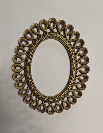 Special Design Polyester Cast Mirror Frame - Gold Antique Special Design Polyester Cast Mirror Frame - Gold Antique