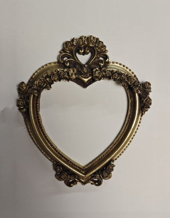 Special Design Mirrored Polyester Cast Frame - Gold Antique Special Design Mirrored Polyester Cast Frame - Gold Antique
