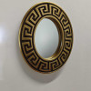 Special Design Mirrored Frame Cream Antique - Gold Antique Detailed