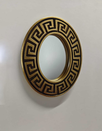 Special Design Mirrored Frame Cream Antique - Gold Antique Detailed Special Design Mirrored Frame Cream Antique - Gold Antique Detailed