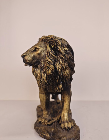 Arslan Büyük Boy Dekoratif Heykel Biblo - Özel Tasarım