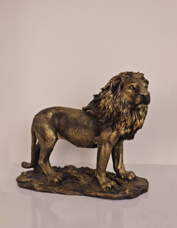 Arslan Büyük Boy Dekoratif Heykel Biblo - Özel Tasarım