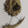 Zülfikar Kılıçlı Aslan - Gold Eskitme - Özel Tasarım Zülfikar Kılıçlı Aslan - Gold Eskitme - Özel Tasarım