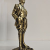 Atatürk Dekoratif Biblo - Gold Eskitme - Masaüstü