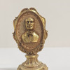 Pedestal Atatürk Decorative Figurine - Gold Antique - Desktop Pedestal Atatürk Decorative Figurine - Gold Antique - Desktop