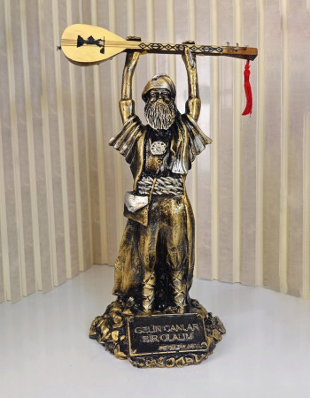 Special Design Pir Sultan Abdal Come, Let's Become One, Souls Figurine Sculpture Special Design Pir Sultan Abdal Come, Let's Become One, Souls Figurine Sculpture