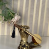 Hand Instrument Decorative Figurine - Gold Antique Hand Instrument Decorative Figurine - Gold Antique