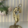 Atatürk Dekoratif Biblo Ayakta Düşünen - Gold Eskitme - Masaüstü Atatürk Dekoratif Biblo Ayakta Düşünen - Gold Eskitme - Masaüstü