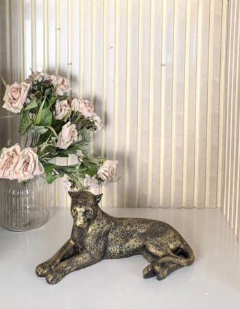 Tiger Lying Gold Antique Decorative Sculpture Figurine - Special Design Tiger Lying Gold Antique Decorative Sculpture Figurine - Special Design