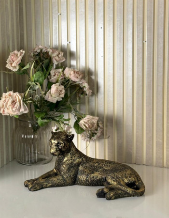 Tiger Lying Gold Antique Decorative Sculpture Figurine - Special Design Tiger Lying Gold Antique Decorative Sculpture Figurine - Special Design