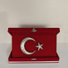 Özel Tasarım Kadife Kutulu Filigrafi Ay Yıldız - 18x25 cm (Kapalı), 17 cm (Açık Hali) Özel Tasarım Kadife Kutulu Filigrafi Ay Yıldız - 18x25 cm (Kapalı), 17 cm (Açık Hali)