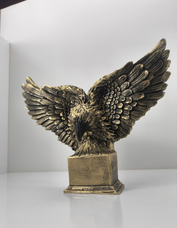 Özel Tasarım Kartal Heykel Biblo - Gold, Silver, Siyah - Beyaz Seçenekleriyle
