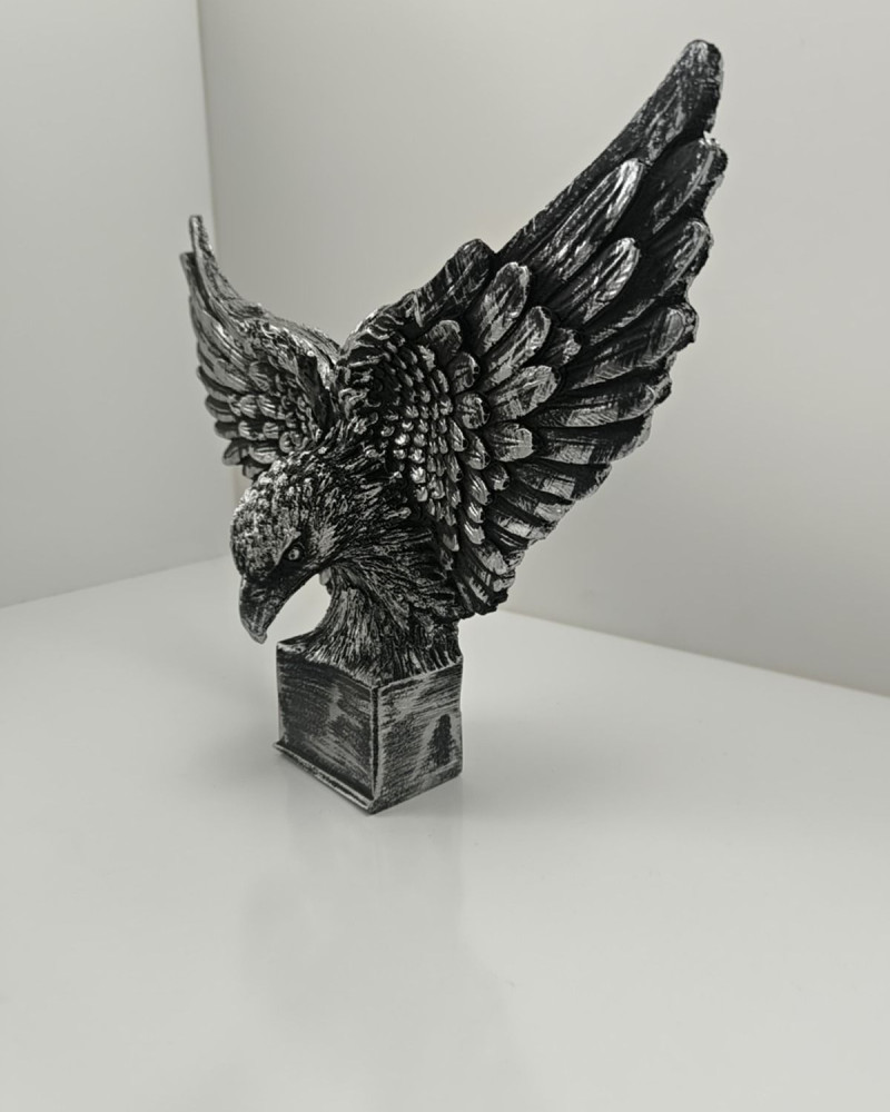 Özel Tasarım Kartal Heykel Biblo - Gold, Silver, Siyah - Beyaz Seçenekleriyle Özel Tasarım Kartal Heykel Biblo - Gold, Silver, Siyah - Beyaz Seçenekleriyle