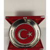 Özel Tasarım Filografi Türk Bayrağı Plaket - Gümüş Renk Seçeneği Özel Tasarım Filografi Türk Bayrağı Plaket - Gümüş Renk Seçeneği