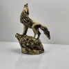 Special Design Howling Wolf Grey Wolf Statue Figurine - Gold and Silver Antique Options Special Design Howling Wolf Grey Wolf Statue Figurine - Gold and Silver Antique Options