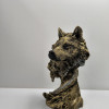 Special Design Wolf Statue Figurine - Gold and Silver Antique Options Special Design Wolf Statue Figurine - Gold and Silver Antique Options