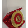 Özel Tasarım Gold Tepsi Üzeri Polyester Döküm Kelime - i Tevhid Plaket Özel Tasarım Gold Tepsi Üzeri Polyester Döküm Kelime - i Tevhid Plaket