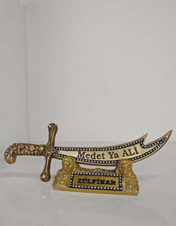 Special Design Zülfikar Sword - Gold and Silver Options Special Design Zülfikar Sword - Gold and Silver Options