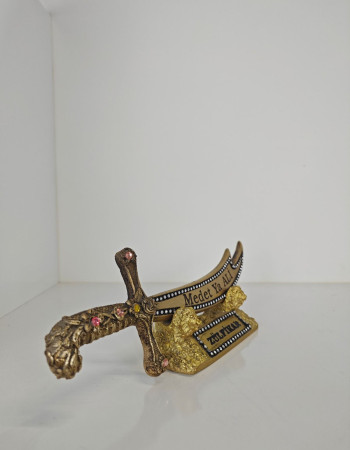 Special Design Zülfikar Sword - Gold and Silver Options Special Design Zülfikar Sword - Gold and Silver Options