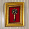 Specially Designed Framed Allah Written Key Painting