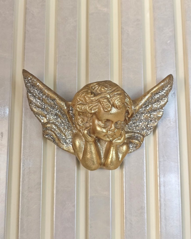 Özel Tasarım Bebek Melek (Kanatlı) Tasarım Duvar Dekoru Özel Tasarım Bebek Melek (Kanatlı) Tasarım Duvar Dekoru