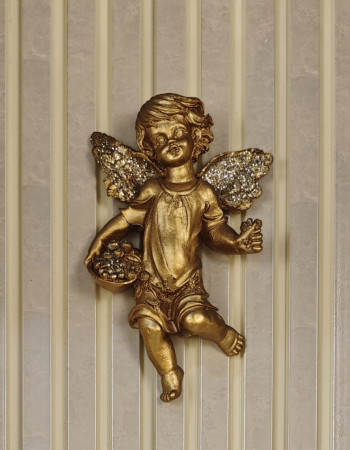Special Design Angel Child Gold Antique Wall Decor Special Design Angel Child Gold Antique Wall Decor